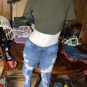 Fashion Nova Blue Denim Jeans